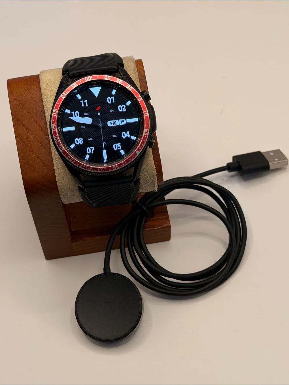 Samsung Galaxy Watch 3, Tested,‎ Charger Included, Black